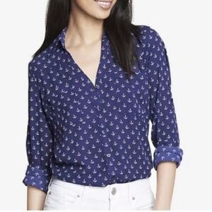 Express “The Portofino Shirt” Blouse